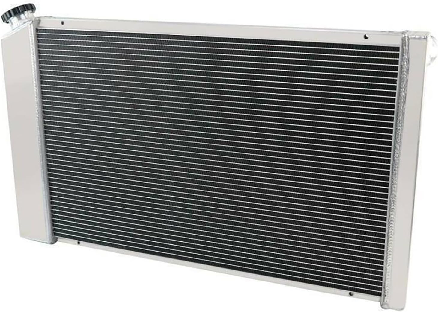 4 Row Aluminum Radiator For 1973-1990 Chevy Caprice C10 C20 C30 K10 K20 K30 C15 Suburban El Camino Malibu K5 Blazer Pickup