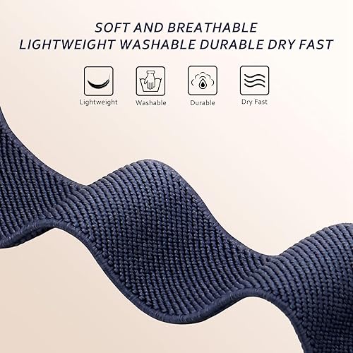 Miniatura 2 de Paquete de 5 correas elásticas de nailon compatibles con Garmin Venu 2SVivoactive 4SVivomove 3S, correas de tela elástica de 0.709 in para Garmin