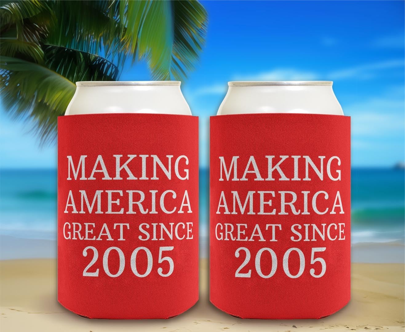 21st Birthday Gift Ideas Making America Great Since 2005 21st Birthday Decorations 12-Pack Can Drink Thermocoolers