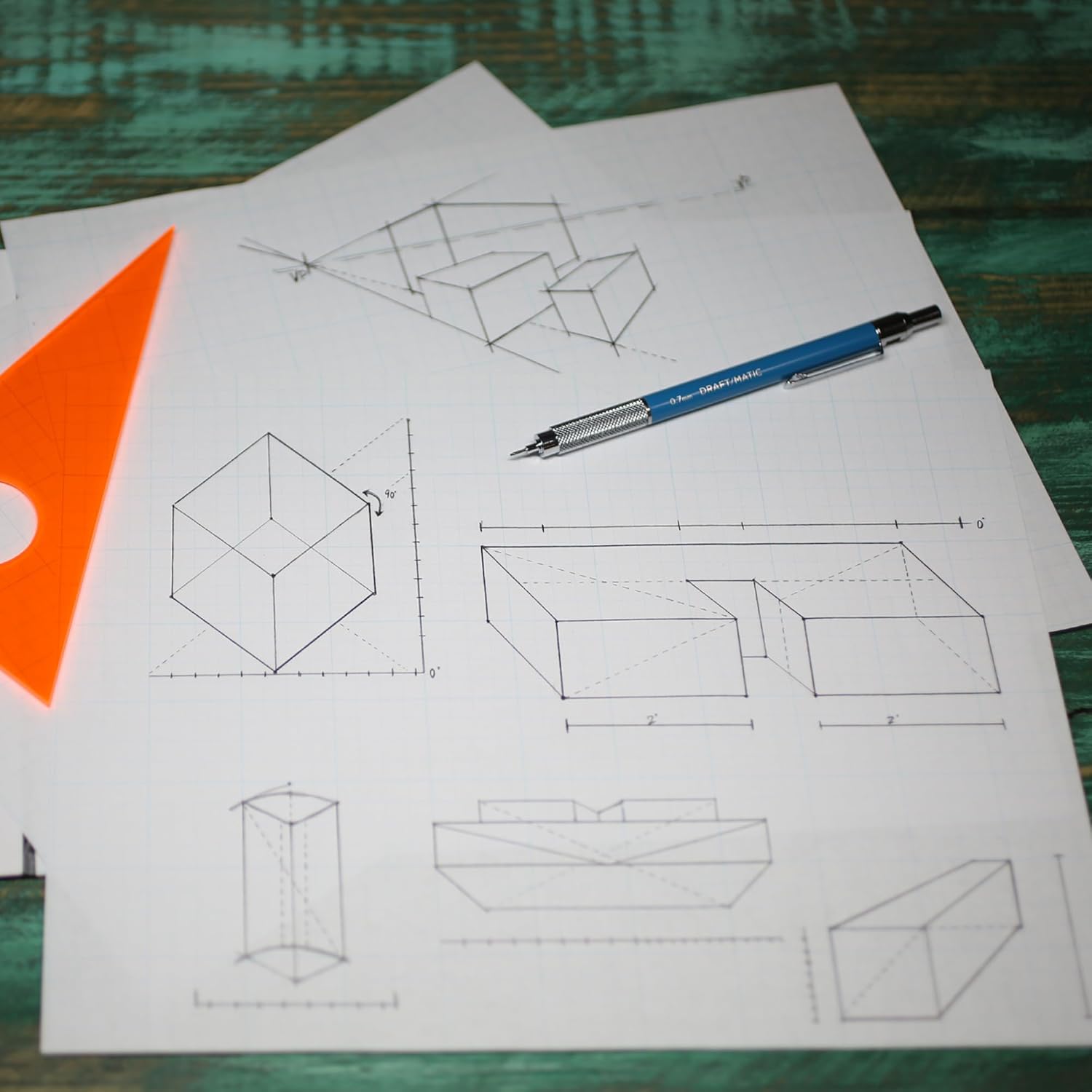 ALVIN 8x8 Grid Cross Section Paper Pad 11"x17" Model 1422-9 Acid-Free for Use with Pencil or Ink Laser Copier and Inkjet Compatible 50 Sheet Pad 11 x 17 Inch