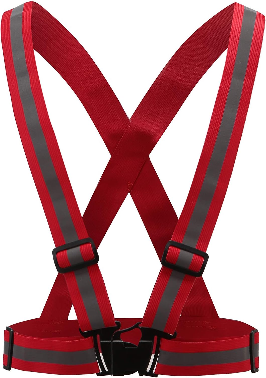 9 color High Visibility Reflective Vest Running Gear High Vis Adjustable Safety Vest