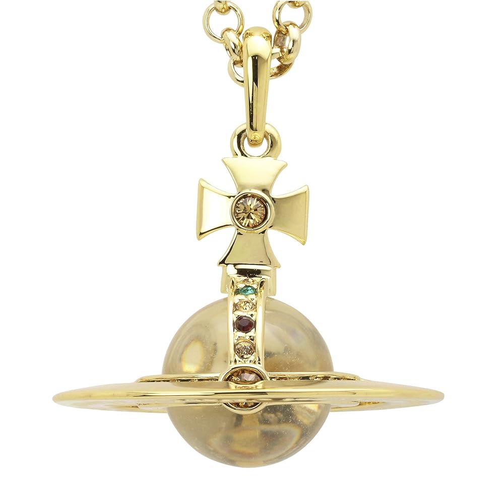 Amazon.co.jp: Vivienne Westwood Small Orb Necklace, Brass