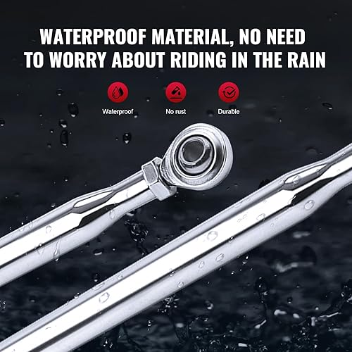 Miniatura 3 de GZYF Varillaje de cambio redondo de motocicleta para Harley Touring Electra Glide FLHT, Road King FLHR, Road Glide FLTR, Street Glide FLHX, Trike