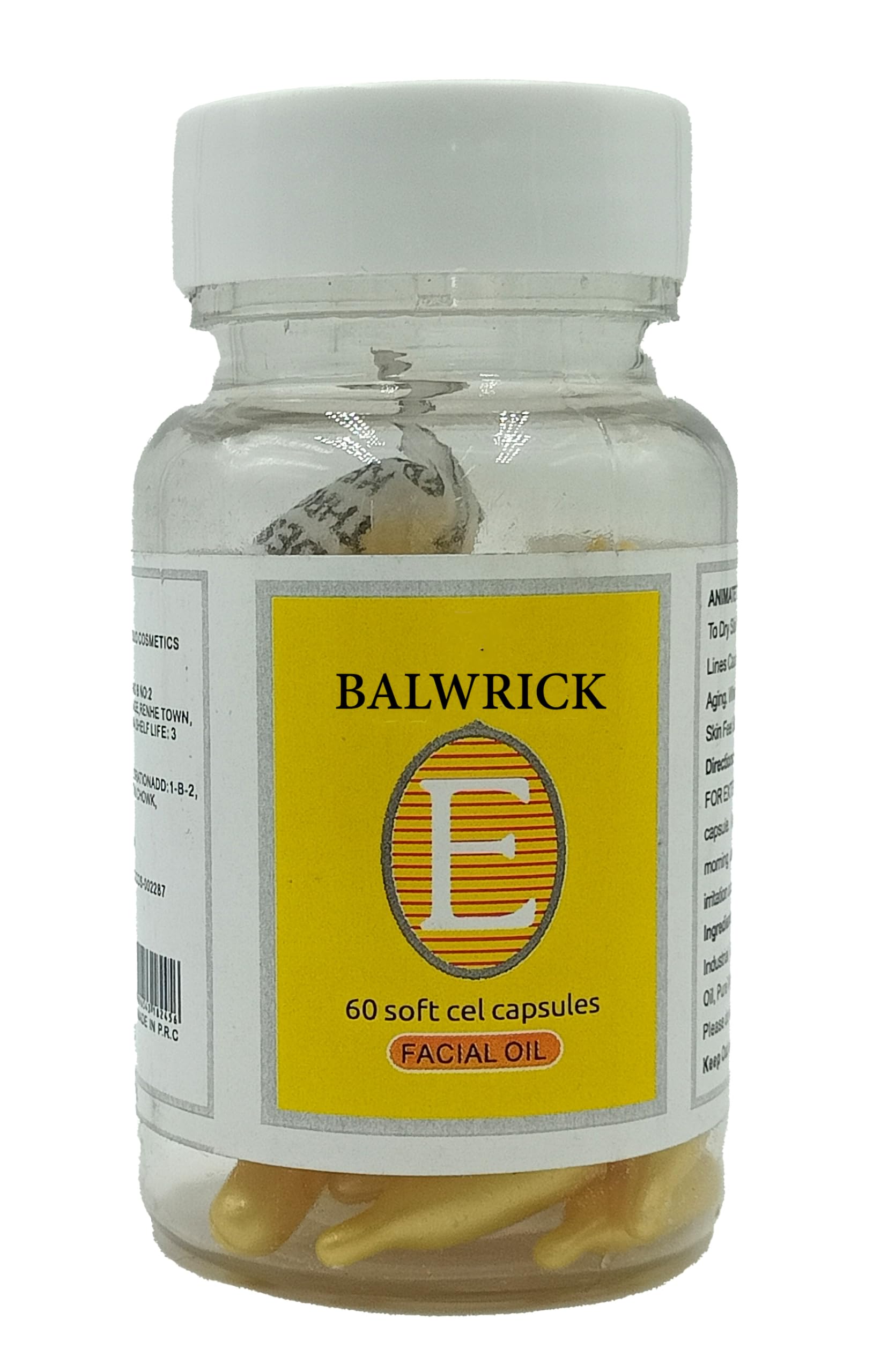 Aloe Vera and Vitamin E Face Capsules K6 For Glowing & Radiant Skin