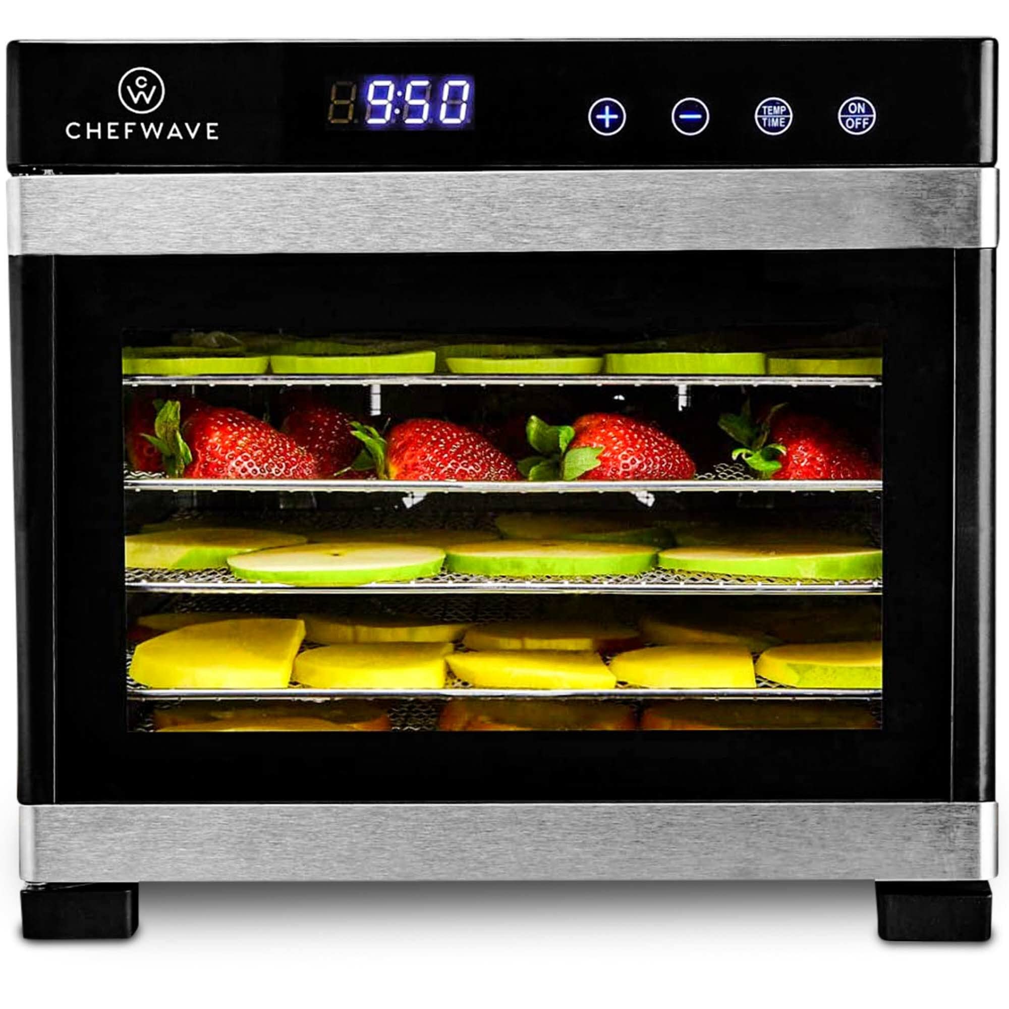 Buy ChefWave Commercial Countertop Electric Food Dehydrator Digital