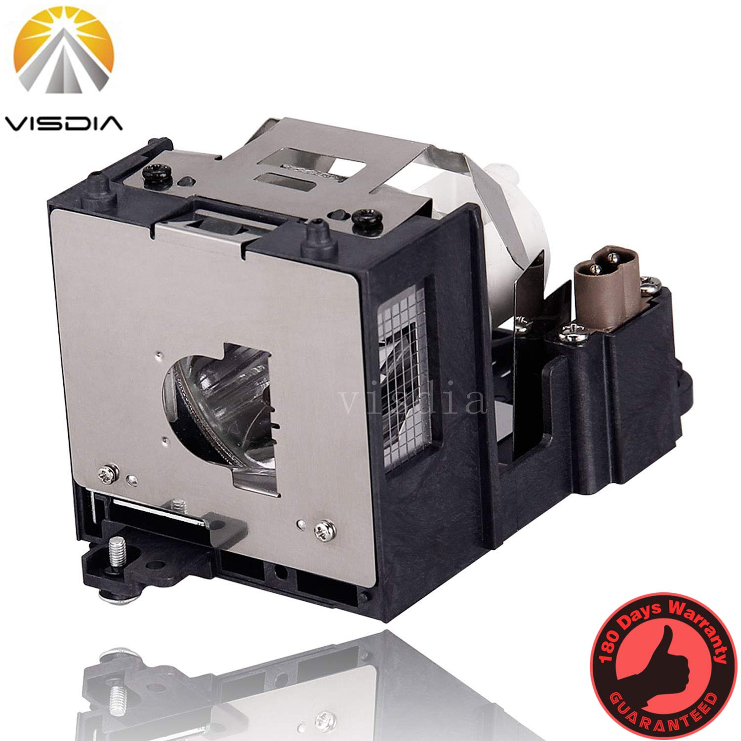 Visdia AN-XR10LP Replacement Projector Lamp with Housing for Sharp XR-105 XR-10S XR-10X XR-11XC XR-HB007 XV-Z3100 XR-HB007X XG-MB50X XG-MB50XL Projectors