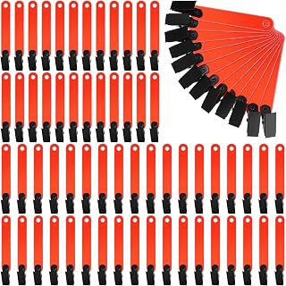 Trail Markers Reflective Tree Tacks Hunting Reflector Tacks Trail Marking Ribbon with Clips for Hiking Hunting Outdoor