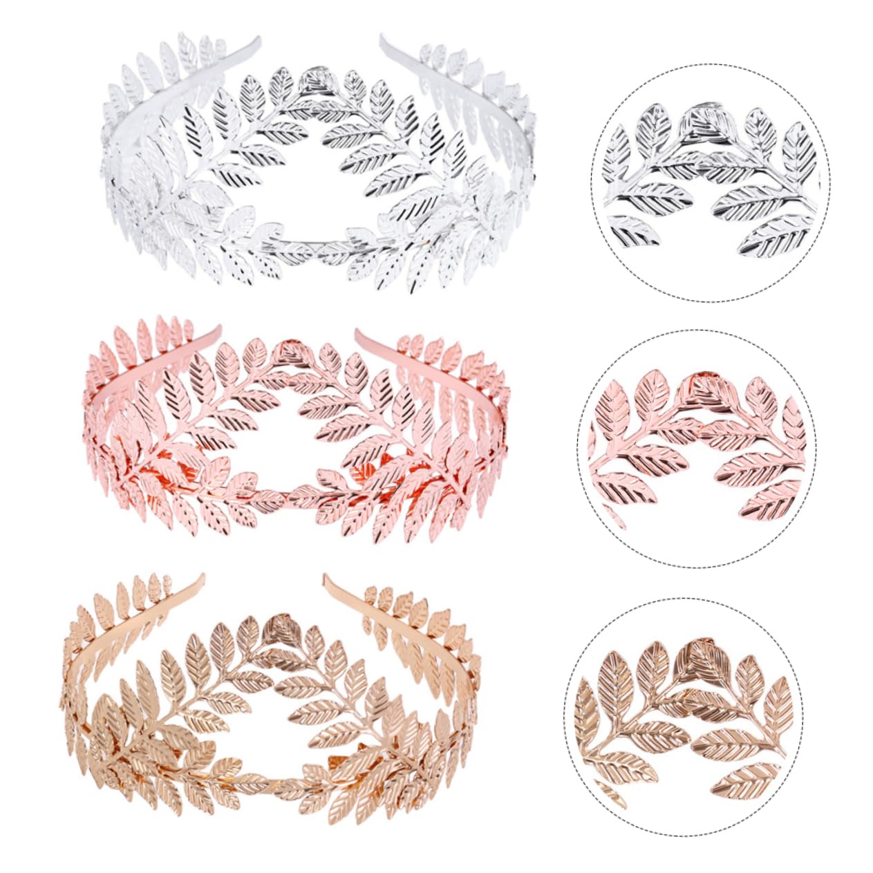 Beaupretty 9piezas Tocado Elegante Para Novia Para Bodas y Accesorios De Maquillaje Para