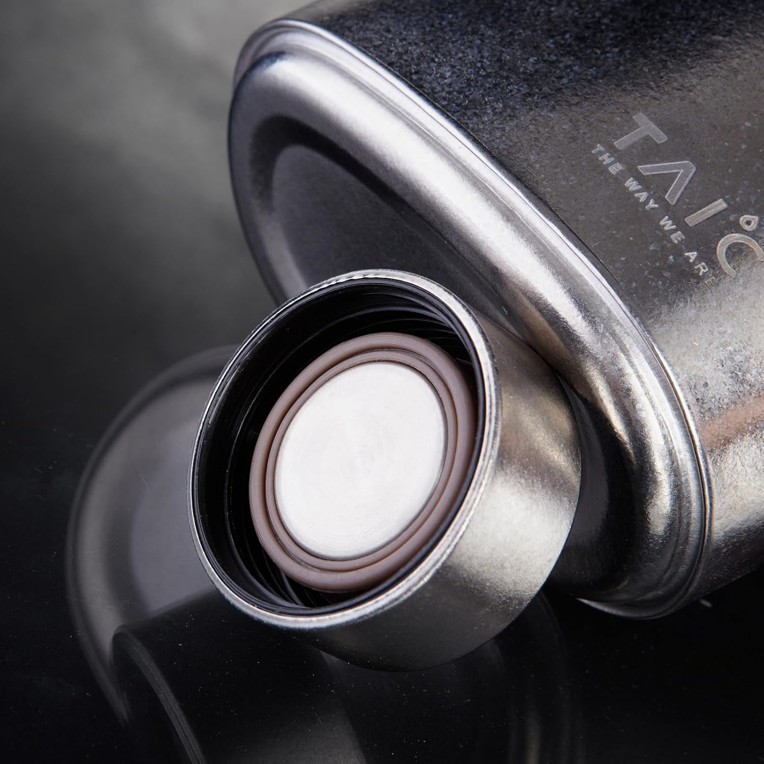 TAIC Titanium 680/1000ml Single Layer Whisky Bottle, Outdoor Handheld Water Bottle Ultra-light and Portable(1000ml?Starry Silver)