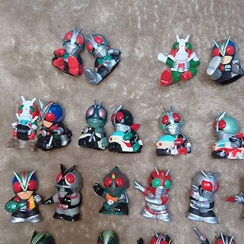 Amazon.co.jp: 食玩 仮面ライダーキッズ 昭和ライダー セット売り 大量