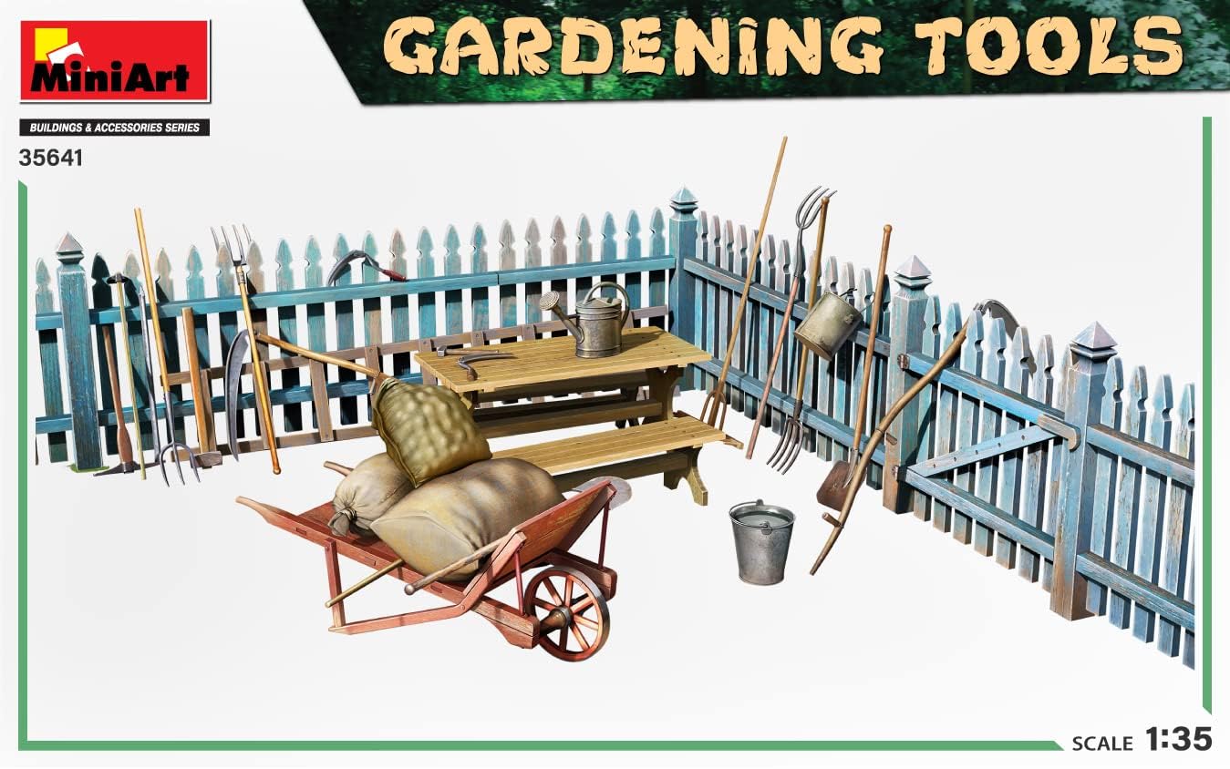 MiniArt Sprue Brothers 1:35 Gardening Tools, MIA35641
