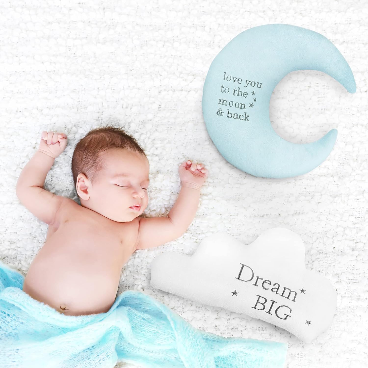Lillian Rose "Love You to The Moon and Back" Pillow Set