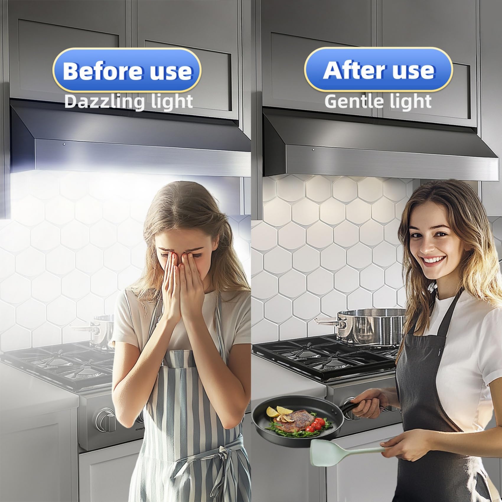Amazon.com: Hufopik Range Hood Light Cover, Compatible with