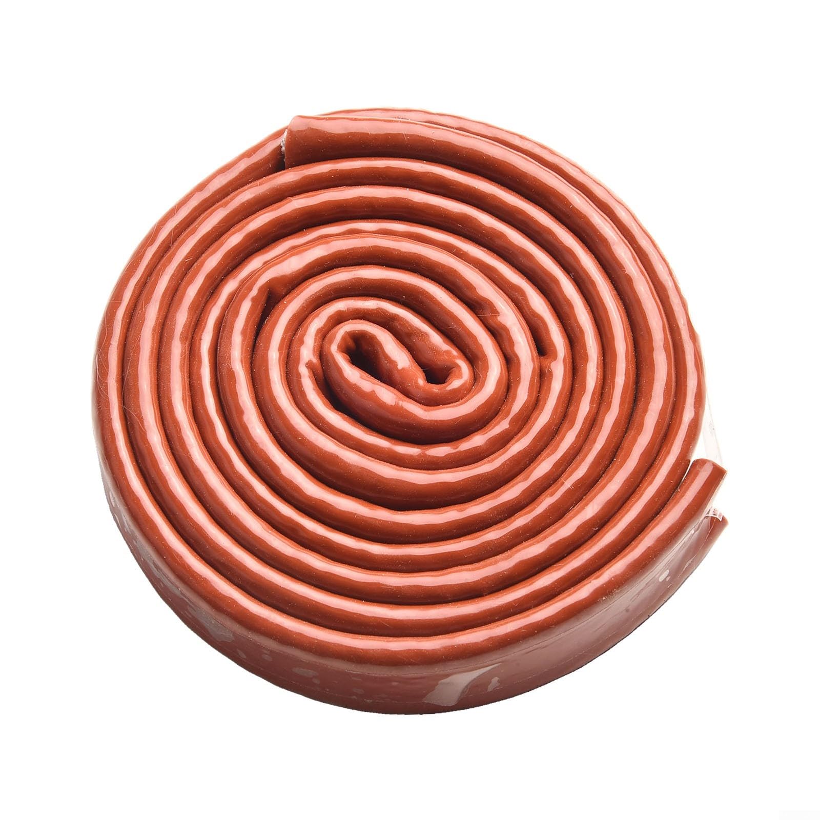 Guaina protettiva per cavi in fibra di vetro in silicone resistente al calore, protezione per condutture resistenti al fuoco ad alta temperatura, 1,5 m (10 mm)