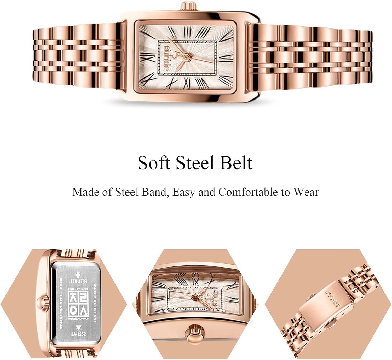 RORIOS Donna Orologio Analogico al Quarzo Orologio con Slim Cinturino in Acciaio Inossidabile Elegante Orologio da Polso Moda Orologi da Donna RORIOS Donna Orologio Analogico al Quarzo Orologio con Slim Cinturino in Acciaio Inossidabile Elegante Orologio da Polso Moda Orologi da Donna