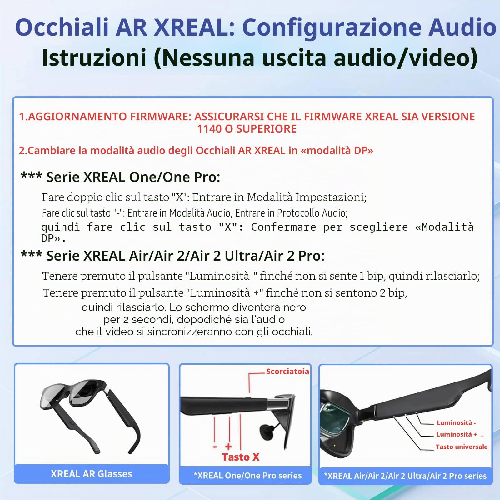 Guermok Adattatore 5-in-1 da Usb-C a occhiali AR, ricarica rapida 100W PD, video 8K@60Hz, porte Usb-C - per X-real Air/2 Pro/One, RayNeo Air, Rokid, Switch, Steam, Phone 15/16, Nero