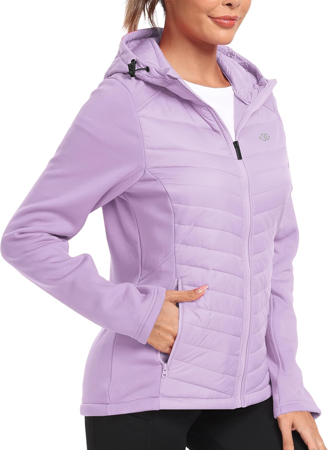 MoFiz Women’s Lightweight Insulated Hooded Softshell Jacket MoFiz Women’s Lightweight Insulated Hooded Softshell Jacket