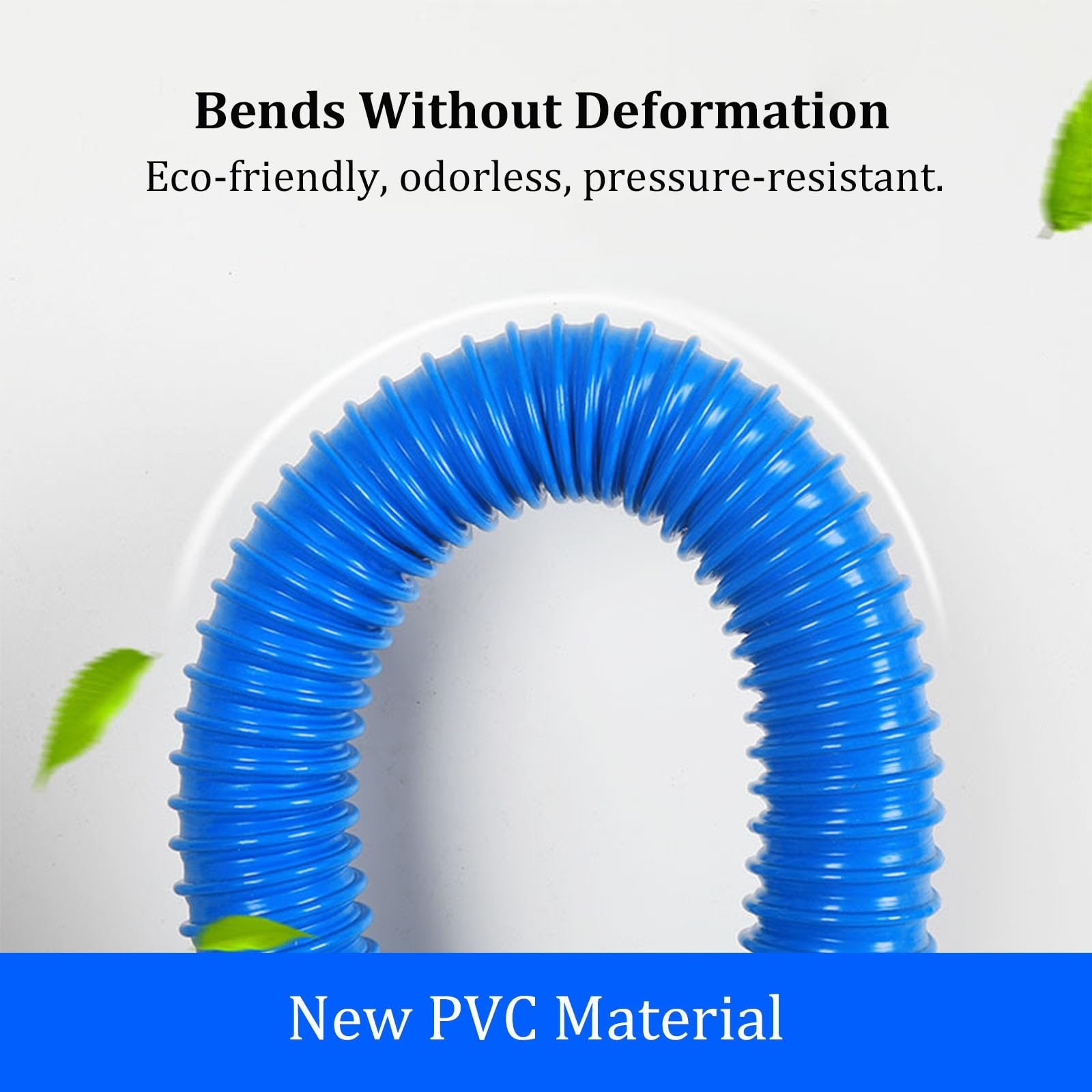 1 Uds. Manguera de vacío Industrial Flexible PVC 1-10m 30-300mm | 1m,Dia 100mm