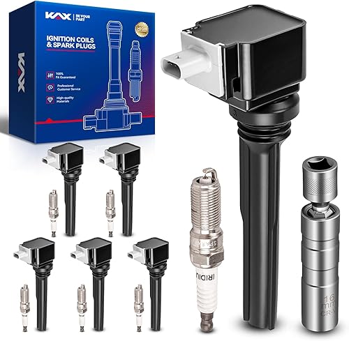 Miniatura 27 de KAX Paquete de 4 bobinas de encendido para Chevrolet Equinox 2010-2017 2.4L, Malibu 2007-2014 2.4L/2.2L, GMC Terrain 2010-2017 2.4L, cobalto