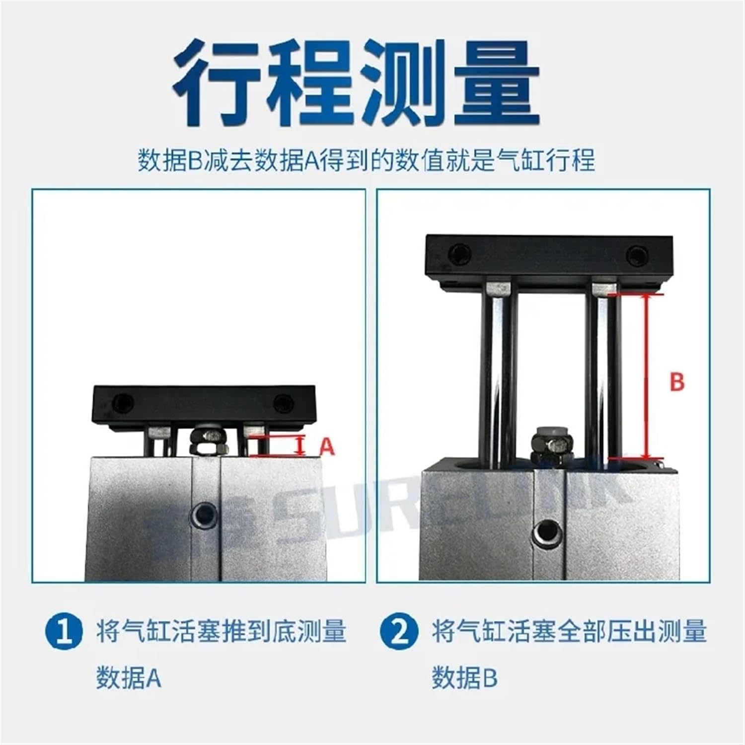 Double Shaft Cylinder TDA10 * 10/15/20/25/30/35/40/60/70/80/90/100-S(TN10x80)