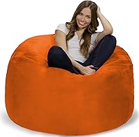 Vista 35 de Chill Sack Funda para silla puf, 5 pies, Ultrafur - Carbón