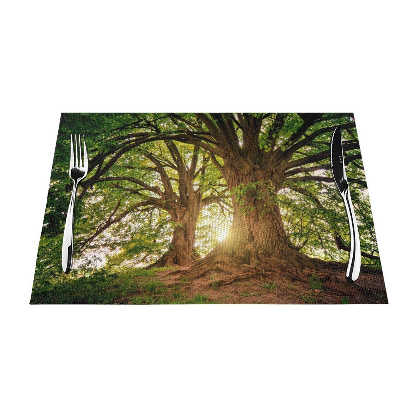 Tapis de table tissé et lavable pour sublimer vos dîners en famille