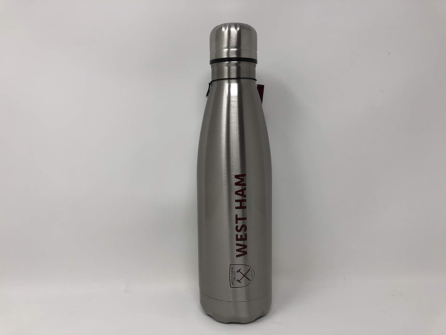 West Ham United FC Thermal Flask (One Size) (Silver)