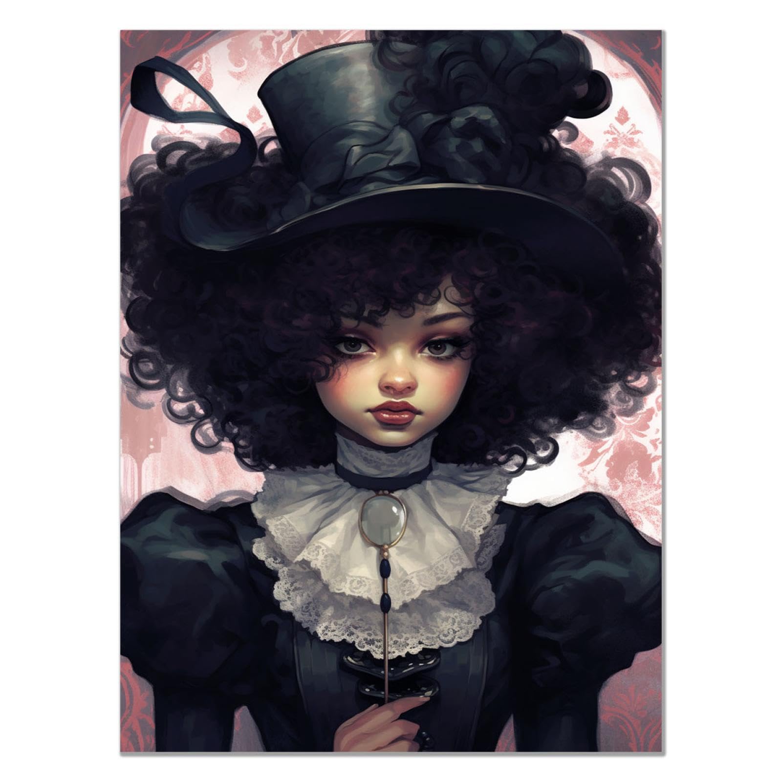 絵画。黒い服の女性 ピエール＝オーギュスト・ルノワー 1841-1919 黒い