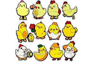 Chicken Crocs Shoe Charms: Add Whimsy to Your Step