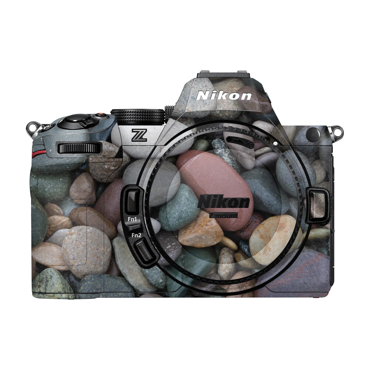 Camera Skin Compatible with Nikon Z5 II (2025) - Riverbed - Premium 3M Vinyl Protective Wrap Decal Cover - Easy to Apply | Crafted in the USA by MightySkins