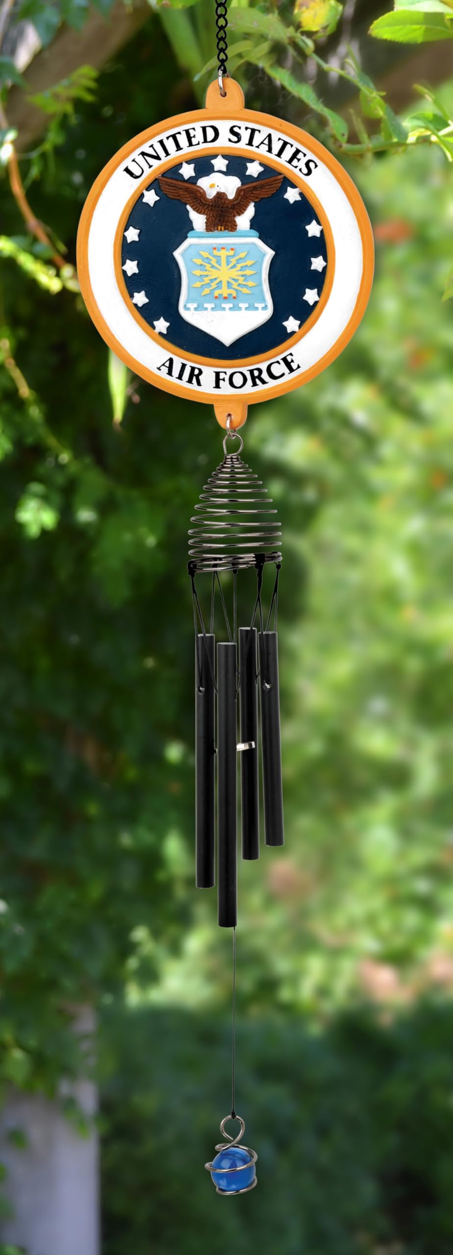 Red Carpet Studios Patriot Wind Chimes, 53,3 cm Militaire Carillon 21-inch armée