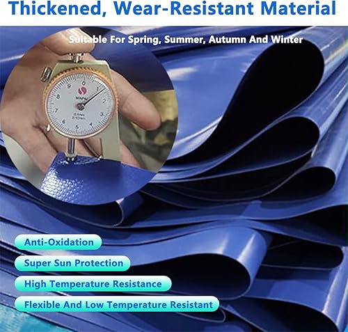 Miniatura 6 de AHDFY Vejiga de almacenamiento de agua de gran capacidad, tanque de almacenamiento de agua plegable, sistema de captura de agua para resistencia a