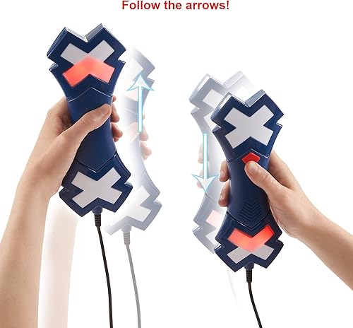 Miniatura 3 de Mattel Games Juego electrónico de señales cruzadas con par de varitas de luz parlante, juega solo o con hasta 4 jugadores, mueve las varitas hacia