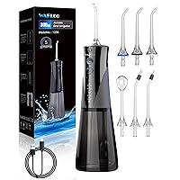 Idropulsore Dentale con 5 Modalità e 6 Beccucci - Design Portatile e Ricaricabile