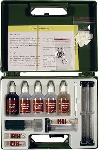 Luster Leaf Products 1663 80 Professional Soil Test Kit, Green