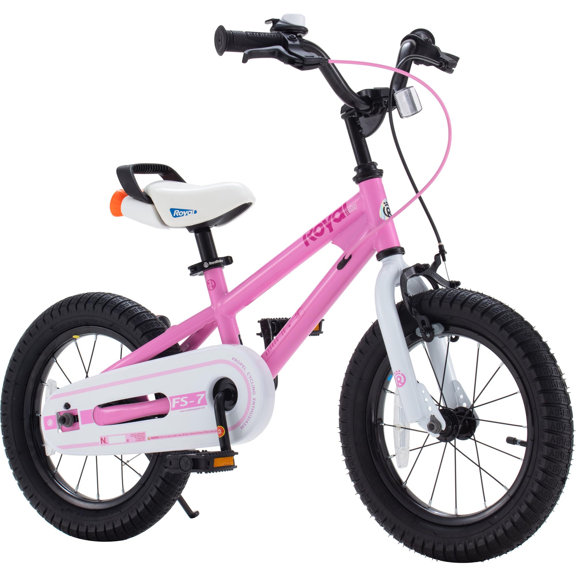 RoyalBabyKids Bike EZ Balance to Pedal Dual Handbrake Toddlers Boys Girls Bicycle 12-20 Inch for Age 3-10 YearsRecycled Claim Standard Blended