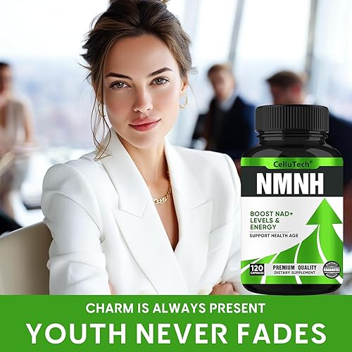 Miniatura 2 de Suplemento NMN Alternativo-NMNH (mononucleótido de dihidronicinamida) 500 mg por porción, para aumentar los niveles de NAD+, antienvejecimiento,