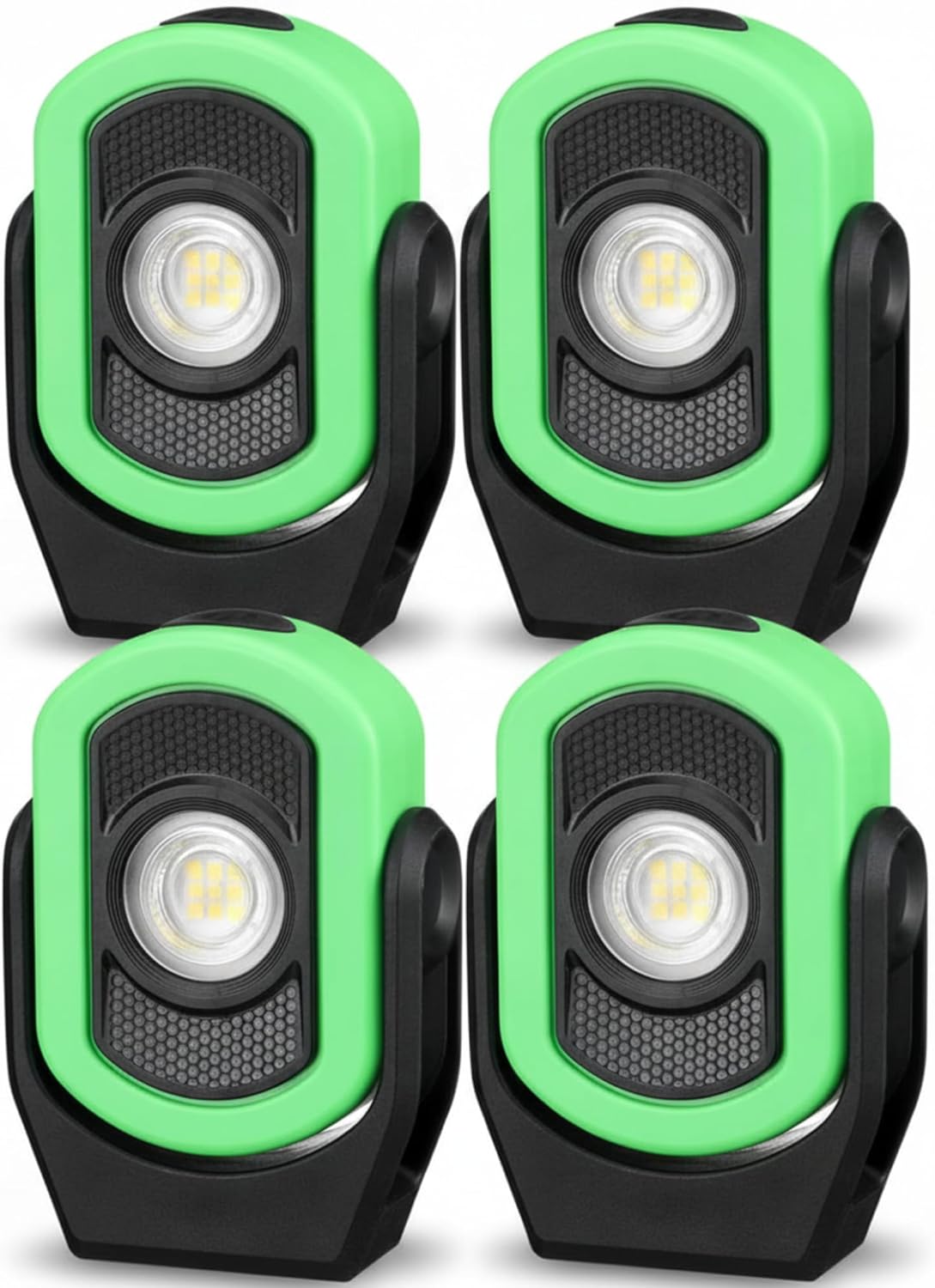 Retisee 2 Pack 780 Lumens Magnetic Work Light USB Rechargeable LED Flashlight Portable Mechanic Light for Car Repair Emergency Lighting Mechanics Workshop Inspection(Blue-2pk)