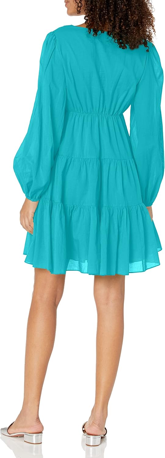 Trina Turk Womens A Line Cotton Dress - Image 2