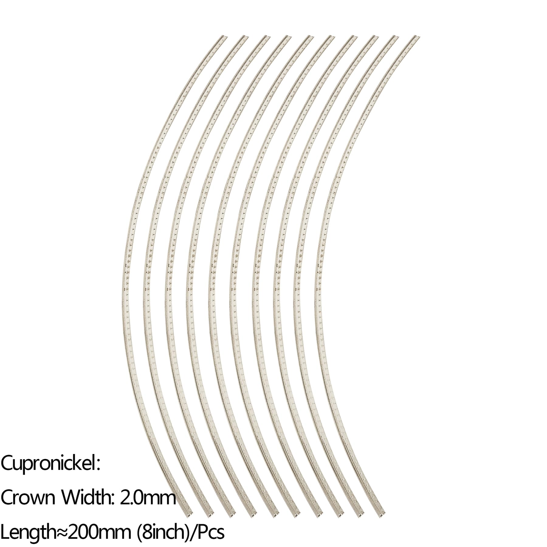 RuiJOTWAT 2.0mm white copper 10 packets of 200mm guitar silk piano maker tool - Image 2