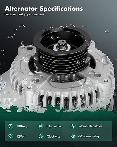 Miniatura 11 de SCITOO Reemplazo del alternador para Toyota para FJ Cruiser 2007-2010, para Toyota para Tacoma 2005-2015, para Toyota para Tundra 2006-2010 4.0L