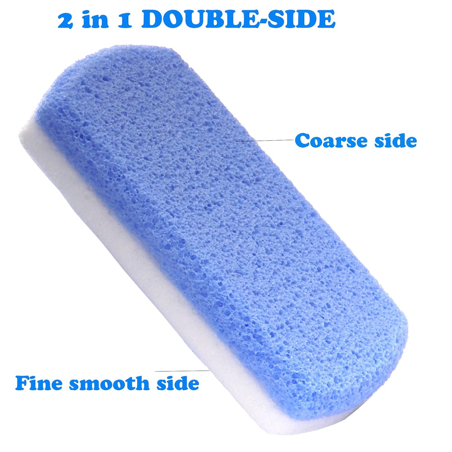 4 Pack GOTDYA Glass Pumice Stone for Feet, Hard Dead Skin Cracked Heel Callus Remover and Foot Scrubber & Pedicure Exfoliator kit : Beauty & Personal Care