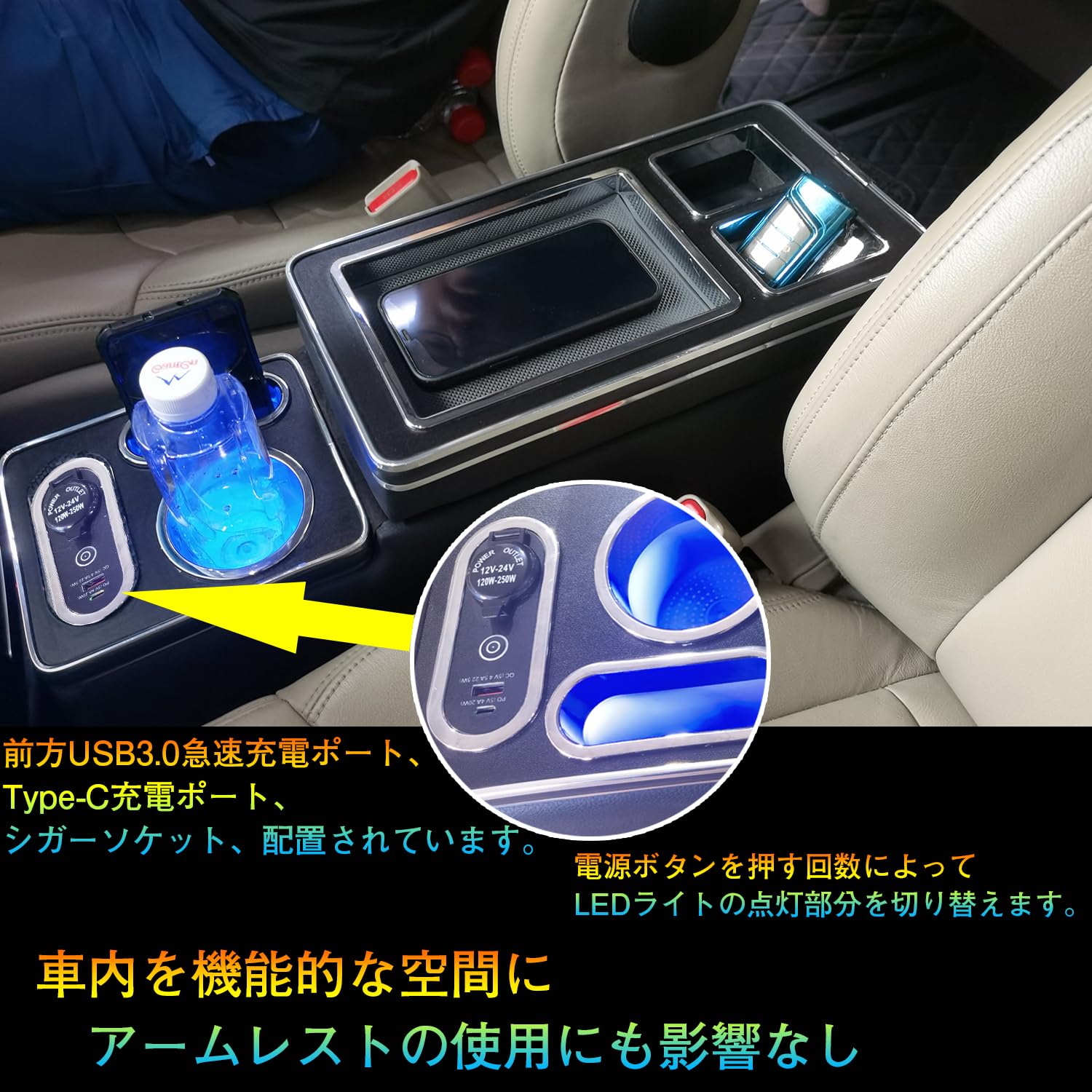 しょ様センターコンソール スマートコンソールBOX – シーエー産商