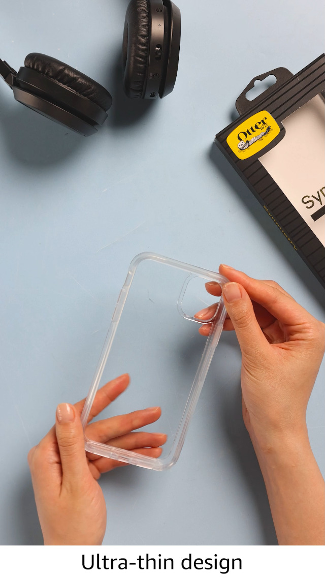 OtterBox IPhone 11 Symmetry Series Case - Clear, Ultra-Sleek, Wireless Charging Compatible, Raised Edges Protect Camera & Screen