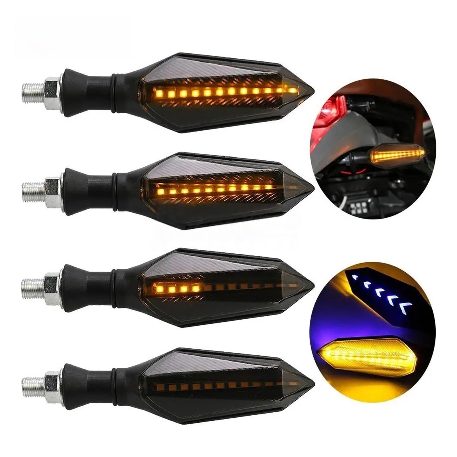 Indicatori di direzione LED universali moto Indicatoris Motos