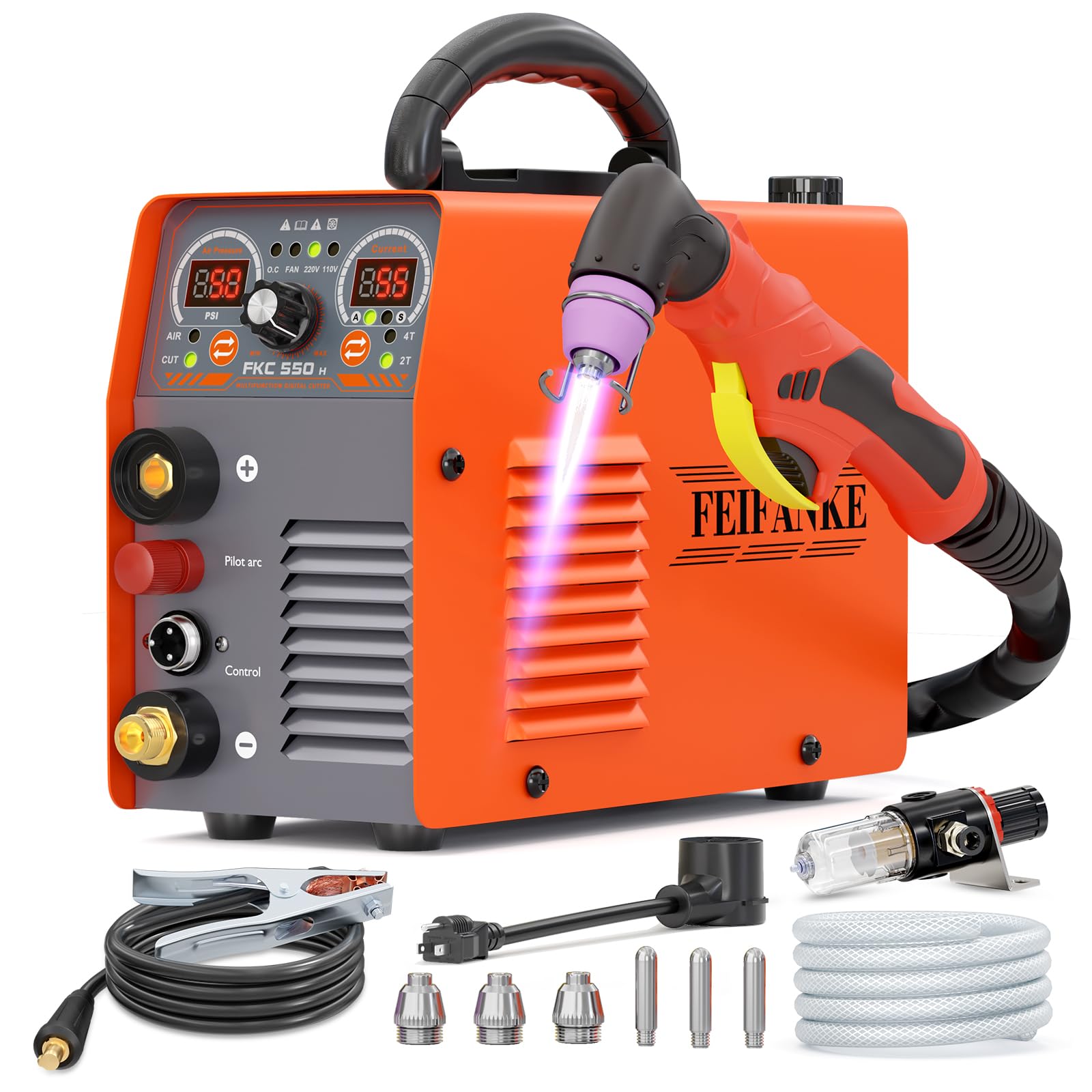 Amazon | FEIFANKE プラズマ切断機 100V/200V兼用 最大切断厚18mm