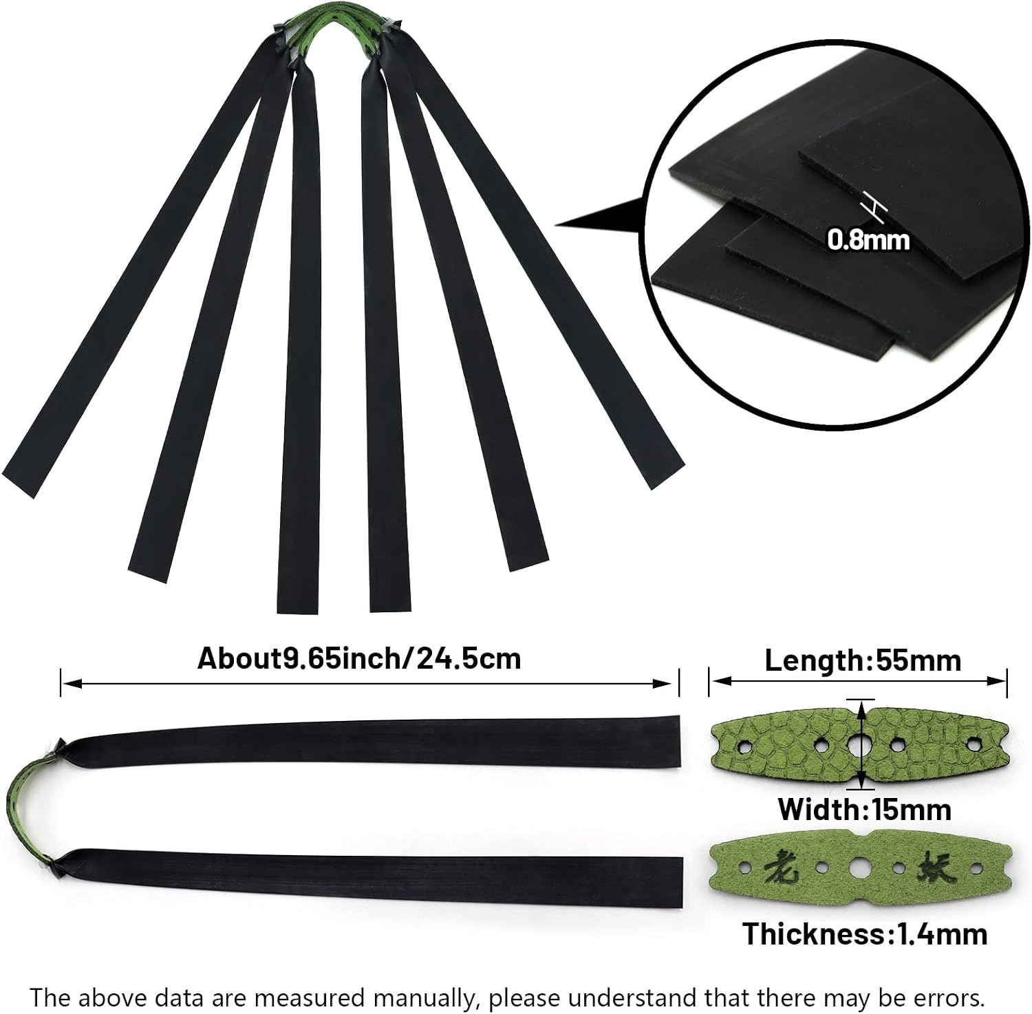 Obert Stainless Steel Slingshot Kit,with Slingshot Case 3 Bands 50 Ammo,Fishing Catapult Hunting Sling Shot for Adults with Removable Aiming Point