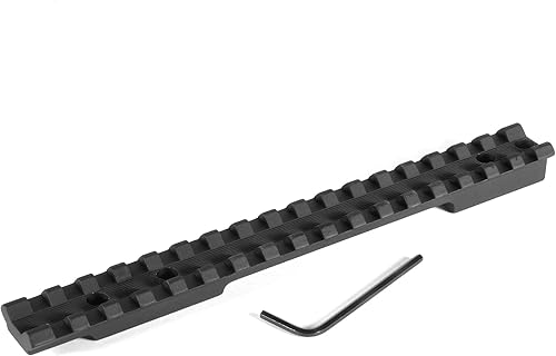EGW Remington 700721725, Sauer 100101, Bergara B14 - Soporte de alcance para riel Picatinny de acción larga, 0 MOA, aluminio mecanizado CNC 6061 T6,