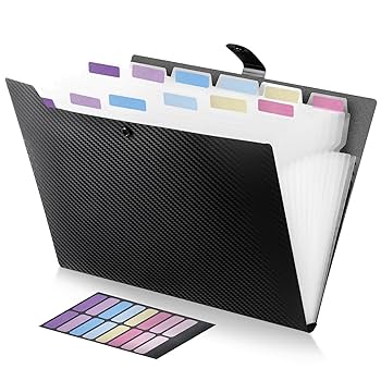 Amazon | FRETONBA ドキュメントファイル 13ポケット A4 拡張