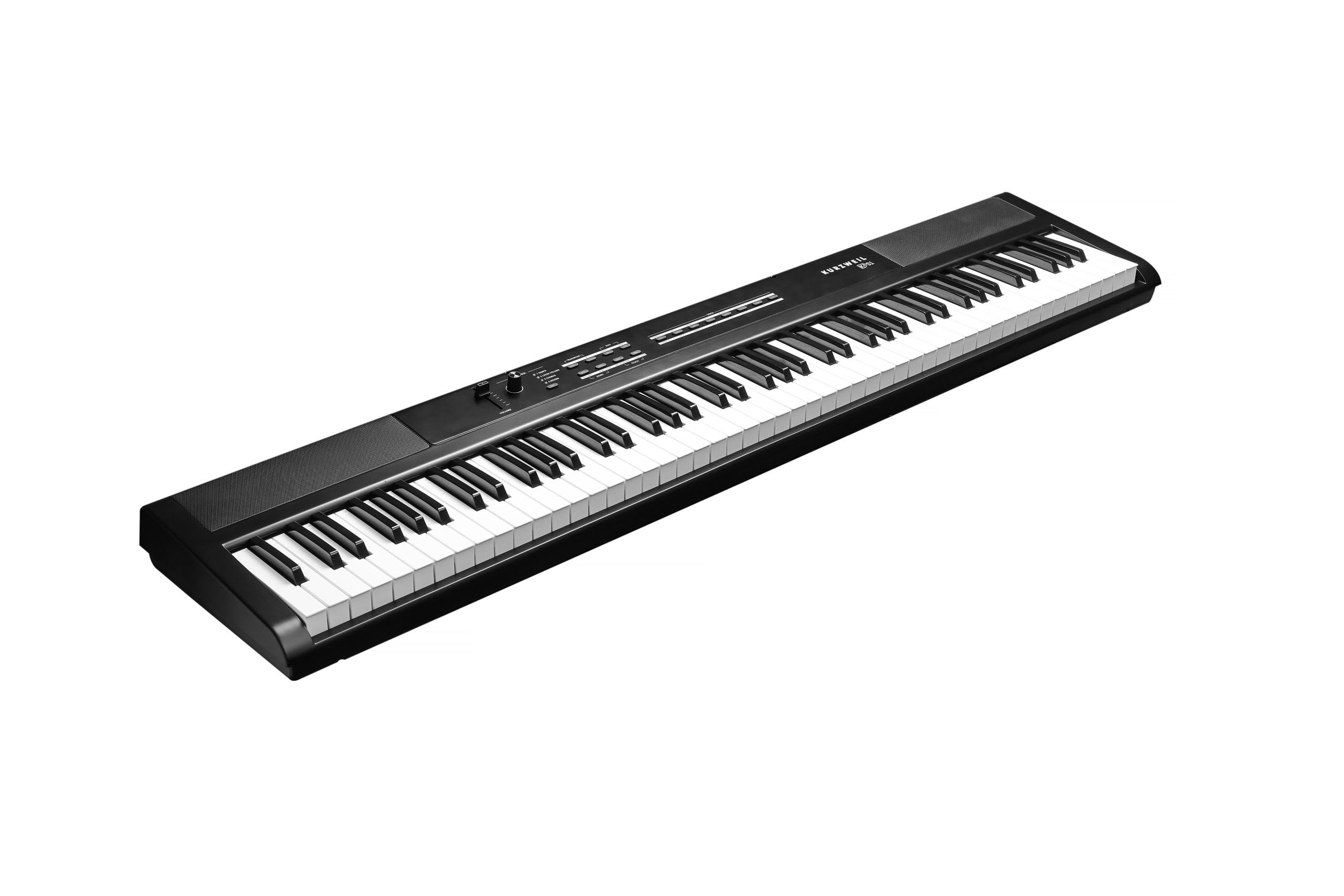 Kurzweil KaS1 Piano numérique, 88 touches, mécanisme marteau, polyphonie 128 voix, noir